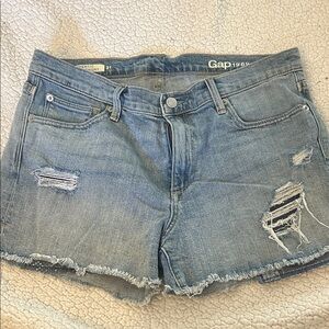 GAP Women's Light Blue 1969 Jean Shorts size 31